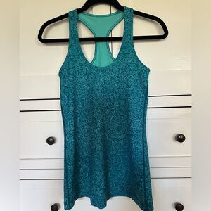 Lululemon Athletica Teal Tank Top